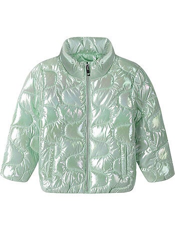 Minoti - Chaqueta Acolchada Diseño Metalizado de Ligero Niñas