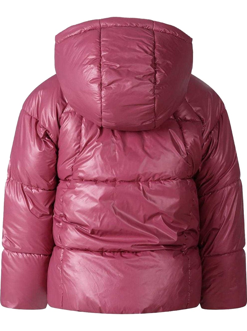 Minoti - Chaqueta Acolchada Diseño Metalizado Niñas Violeta - Kiabi