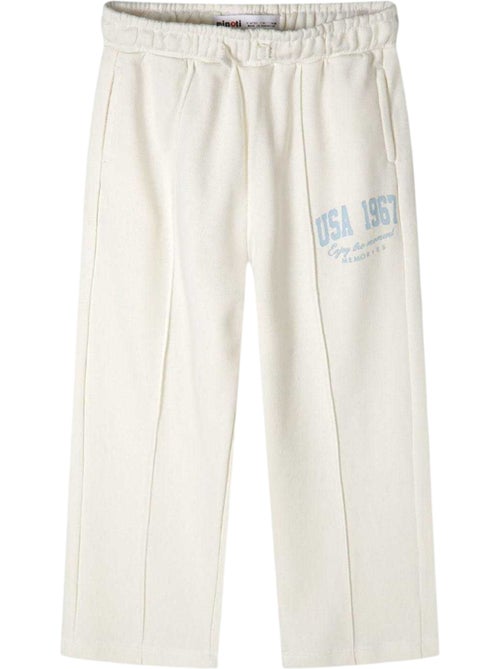 Minoti - Conjunto de Sudadera y Pantalones Deportivos Diseño Texto Niñas - Kiabi