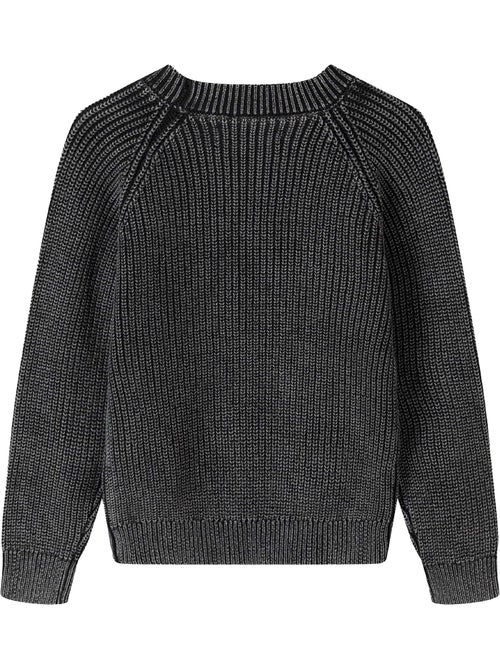 Minoti - Jersey Diseño Lavado Ácido de Algodón Raglan Niños - Kiabi Minoti - Jersey Diseño Lavado Ácido de Algodón Raglan Niños - Kiabi
