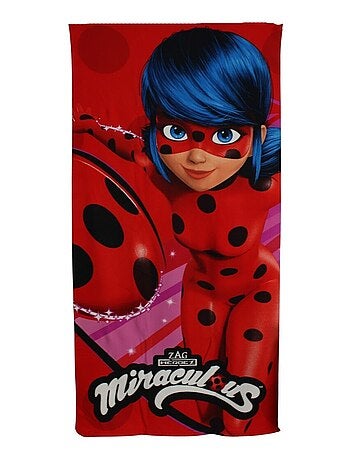 Miraculous - Toalla de poliéster Ladybug niña
