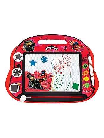 Miraculous Tablero de dibujo magnético multicolor con accesorios Formato A5