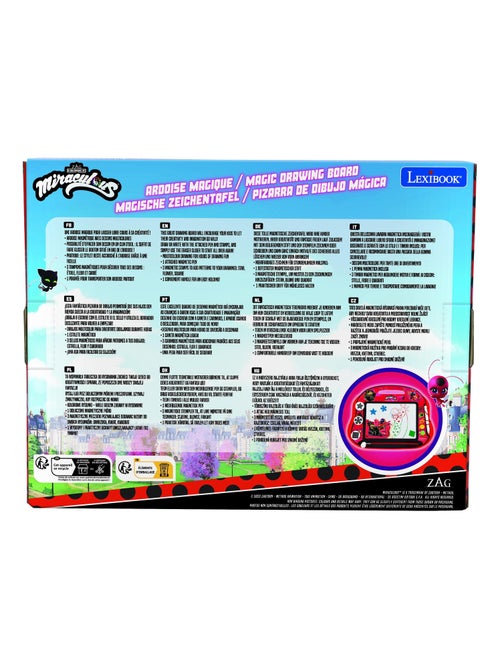Miraculous Tablero de dibujo magnético multicolor con accesorios Formato A5 - Kiabi Miraculous Tablero de dibujo magnético multicolor con accesorios Formato A5 - Kiabi