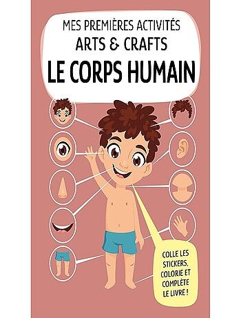 Mis primeras actividades de artes y manualidades, el cuerpo humano | Sassi Junior
