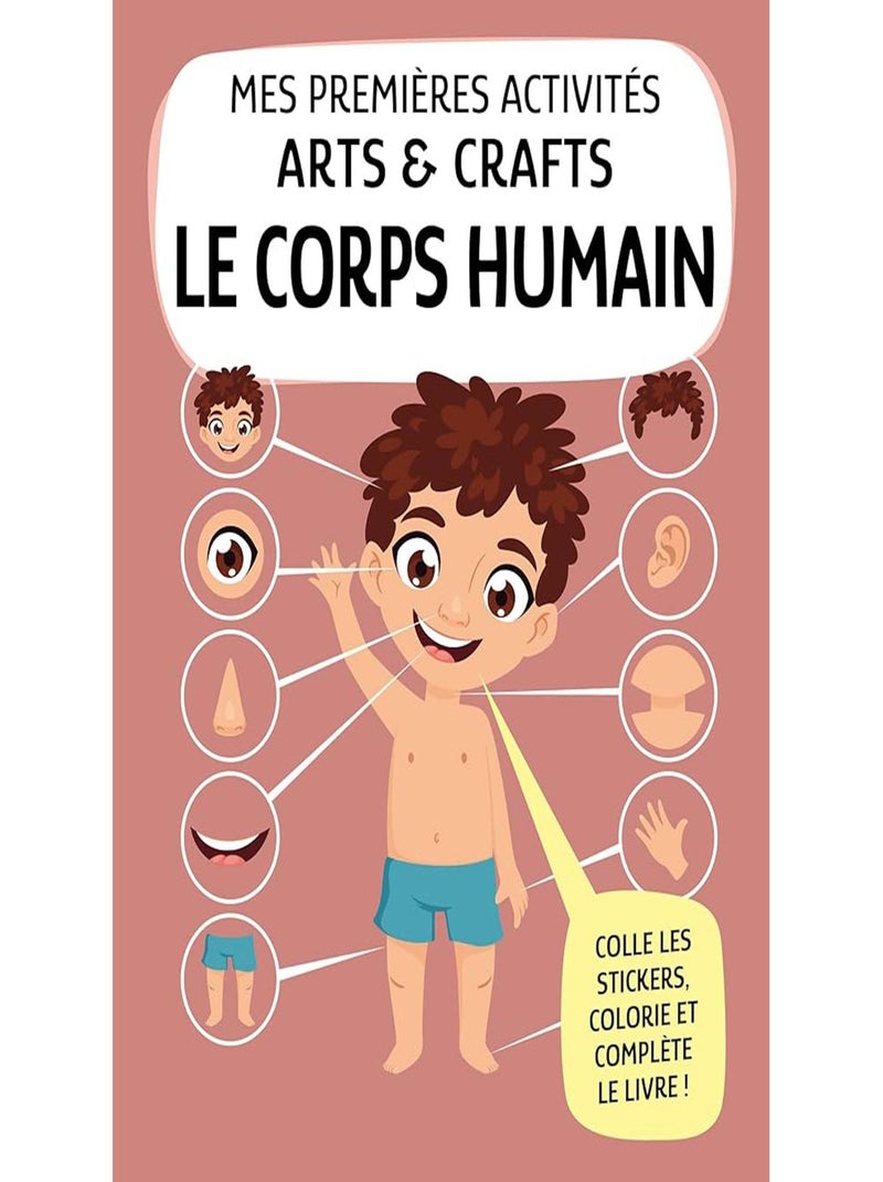 Mis primeras actividades de artes y manualidades, el cuerpo humano | Sassi Junior N/D - Kiabi