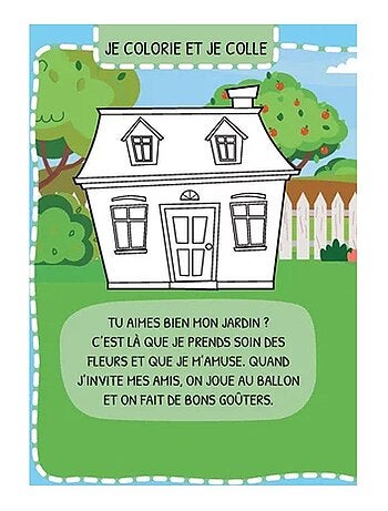 Mis primeras actividades de artes y manualidades, mi casa | Sassi Junior