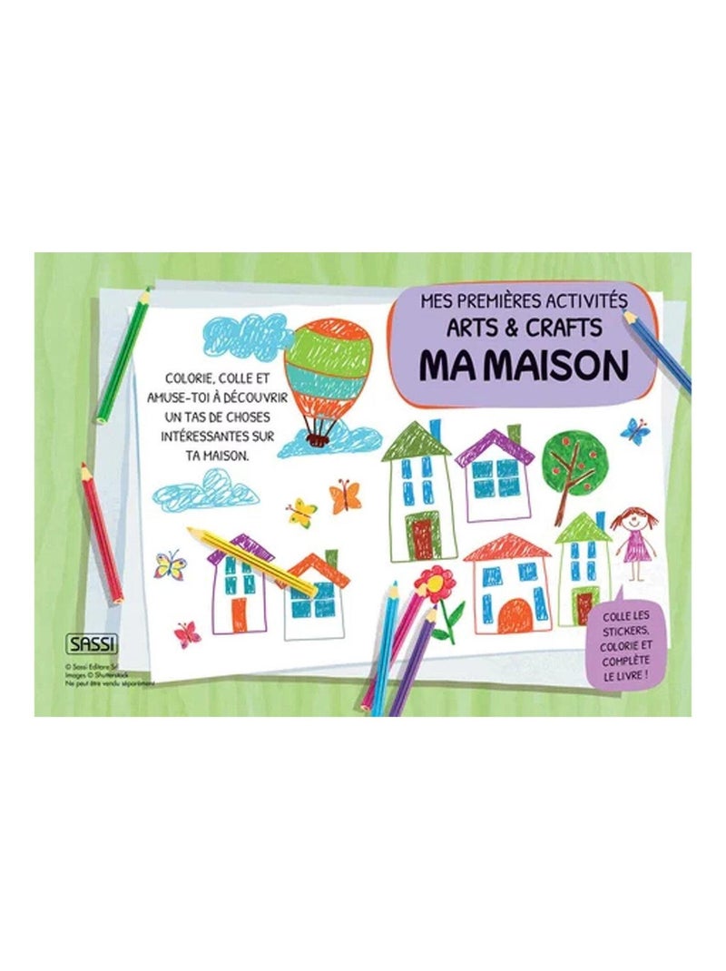 Mis primeras actividades de artes y manualidades, mi casa | Sassi Junior N/D - Kiabi