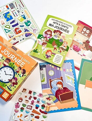 Mis primeras actividades de artes y manualidades, mi día | Sassi Junior