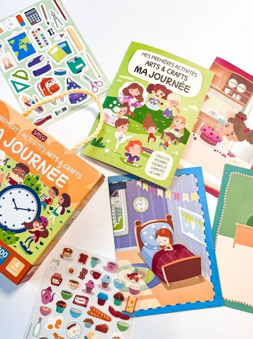 Mis primeras actividades de artes y manualidades, mi día | Sassi Junior - Kiabi