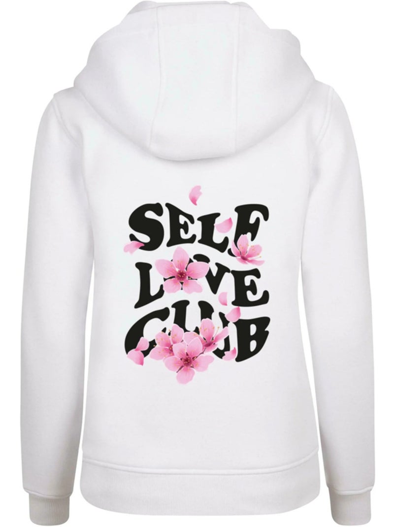 Miss Tee - Sudadera Self Love Club para Mujer Blanco - Kiabi