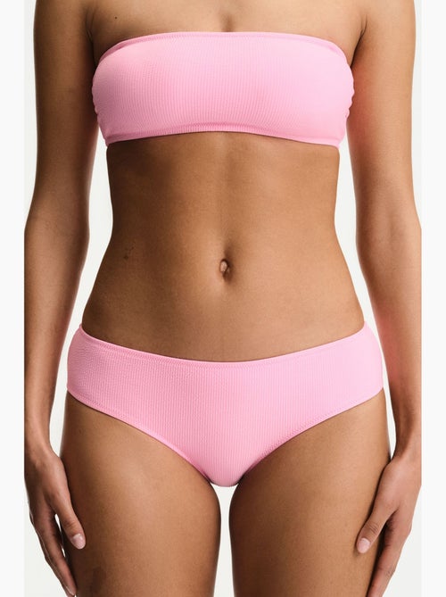 Missa braguita de bikini texturizada de tiro medio penti - Kiabi