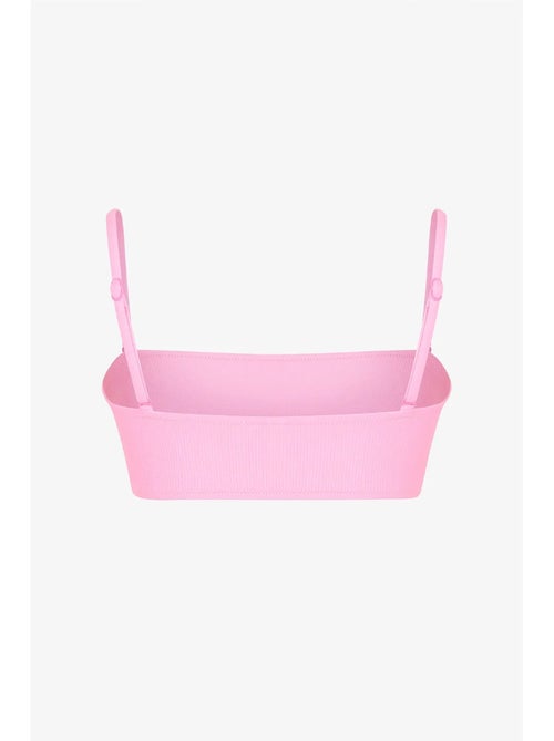 Missa top de bikini bandeau texturizado penti - Kiabi