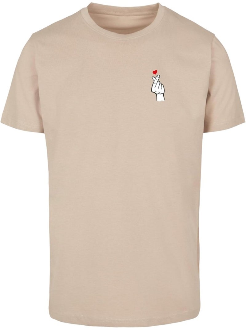 Mister Tee - Camiseta 2.0 Diseño Signo de Amor para Hombre Beige - Kiabi