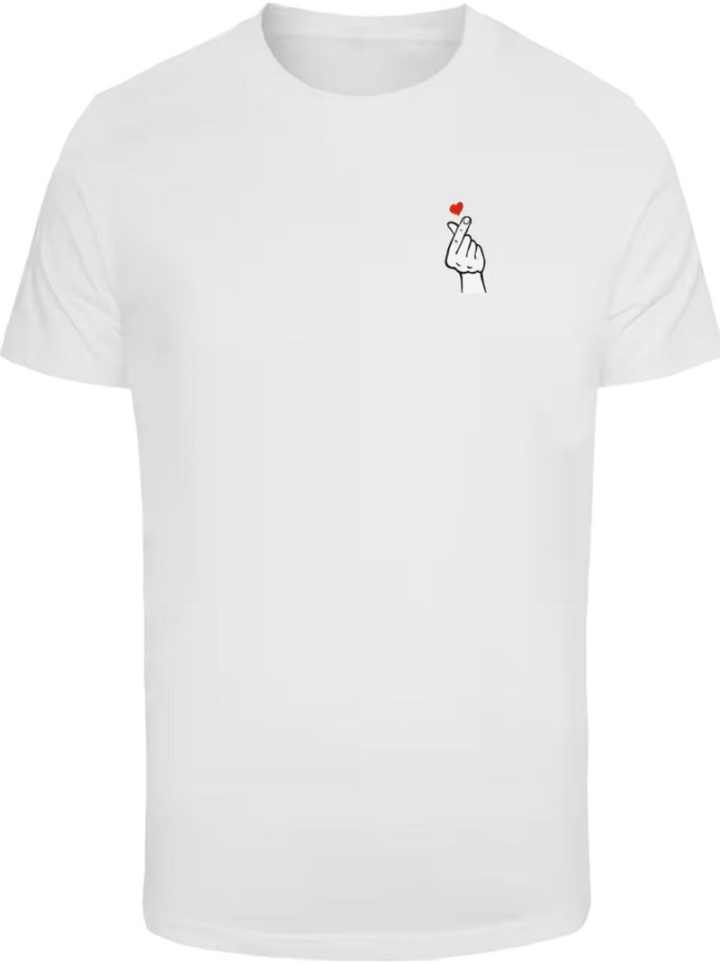 Mister Tee - Camiseta 2.0 Diseño Signo de Amor para Hombre Blanco - Kiabi