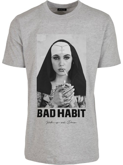 Mister Tee - Camiseta Bad Habit para Hombre - Kiabi Mister Tee - Camiseta Bad Habit para Hombre - Kiabi