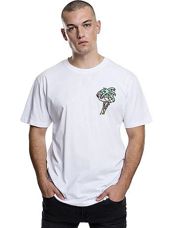 Mister Tee - Camiseta Diseño Flamenco para Hombre