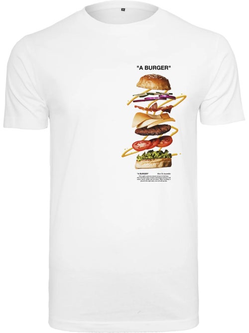 Mister Tee - Camiseta Diseño Hamburguesa para Hombre - Kiabi Mister Tee - Camiseta Diseño Hamburguesa para Hombre - Kiabi