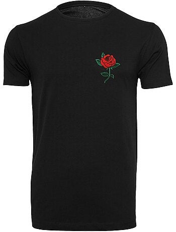 Mister Tee - Camiseta Diseño Rosa para Hombre