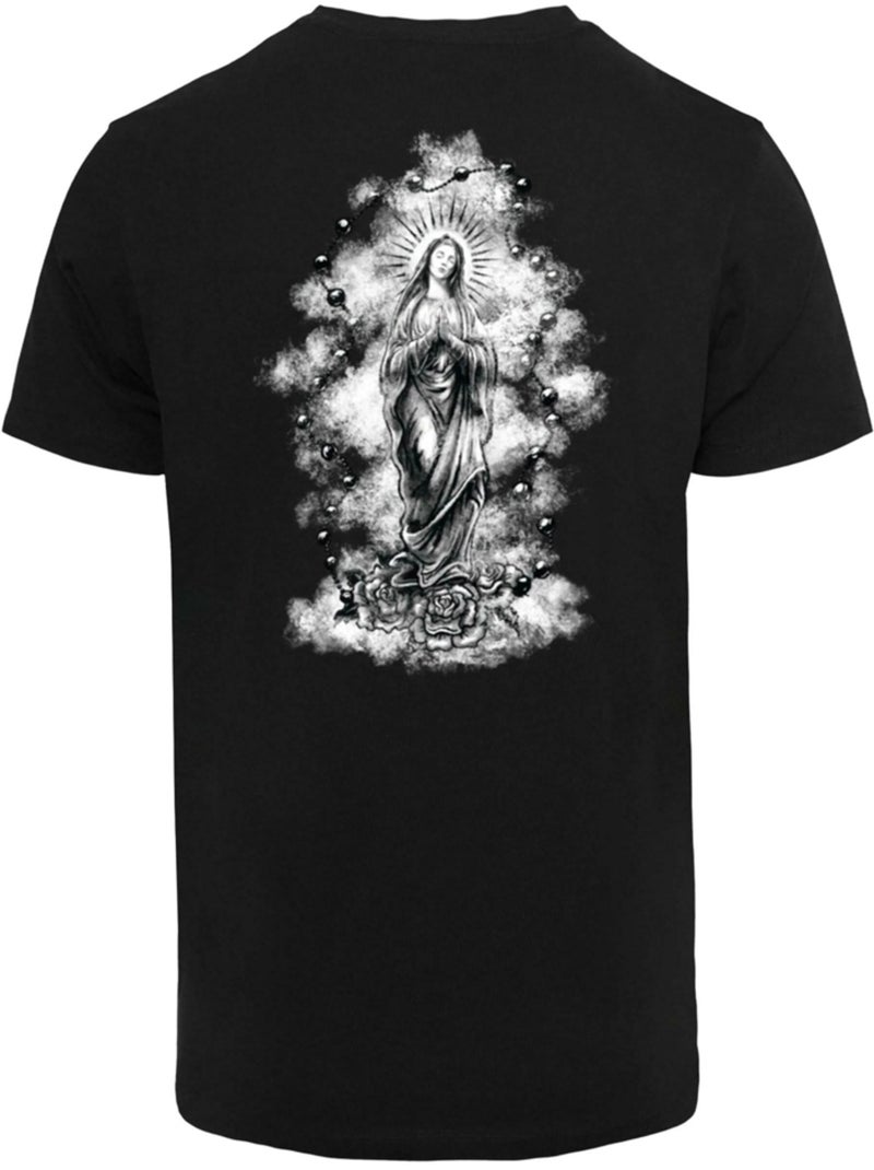 Mister Tee - Camiseta Diseño Rosary Mary para Hombre Negro - Kiabi