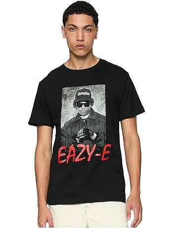 Mister Tee - Camiseta Eazy E Diseño Logotipo para Hombre