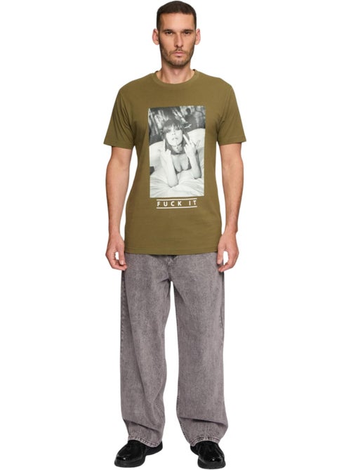 Mister Tee - Camiseta Fuck It 2.0 para Hombre - Kiabi Mister Tee - Camiseta Fuck It 2.0 para Hombre - Kiabi