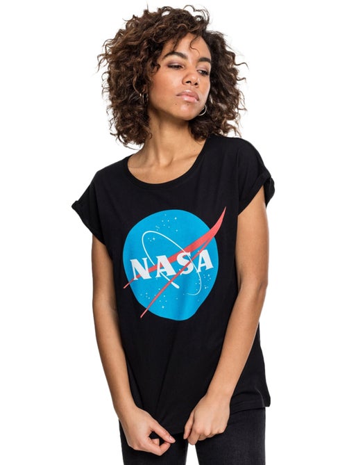 Mister Tee - Camiseta Insignia Diseño NASA para Mujer - Kiabi Mister Tee - Camiseta Insignia Diseño NASA para Mujer - Kiabi