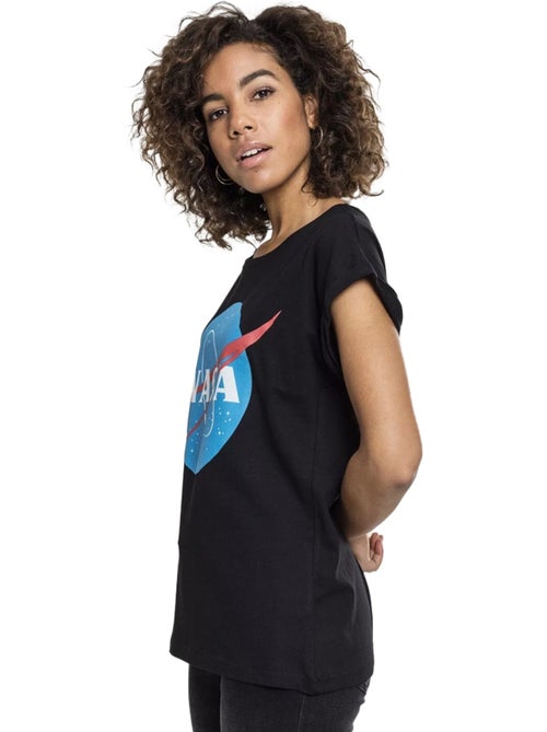 Mister Tee - Camiseta Insignia Diseño NASA para Mujer - Kiabi Mister Tee - Camiseta Insignia Diseño NASA para Mujer - Kiabi