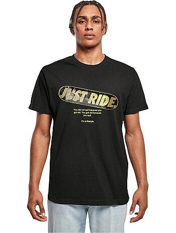 Mister Tee - Camiseta Just Ride para Hombre