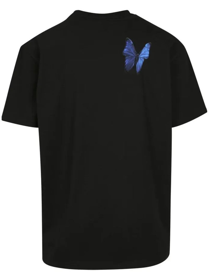 Mister Tee - Camiseta Le Papillon para Hombre Negro - Kiabi