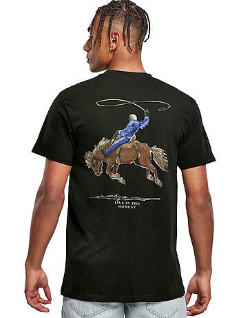 Mister Tee - Camiseta Live In The Moment para Hombre