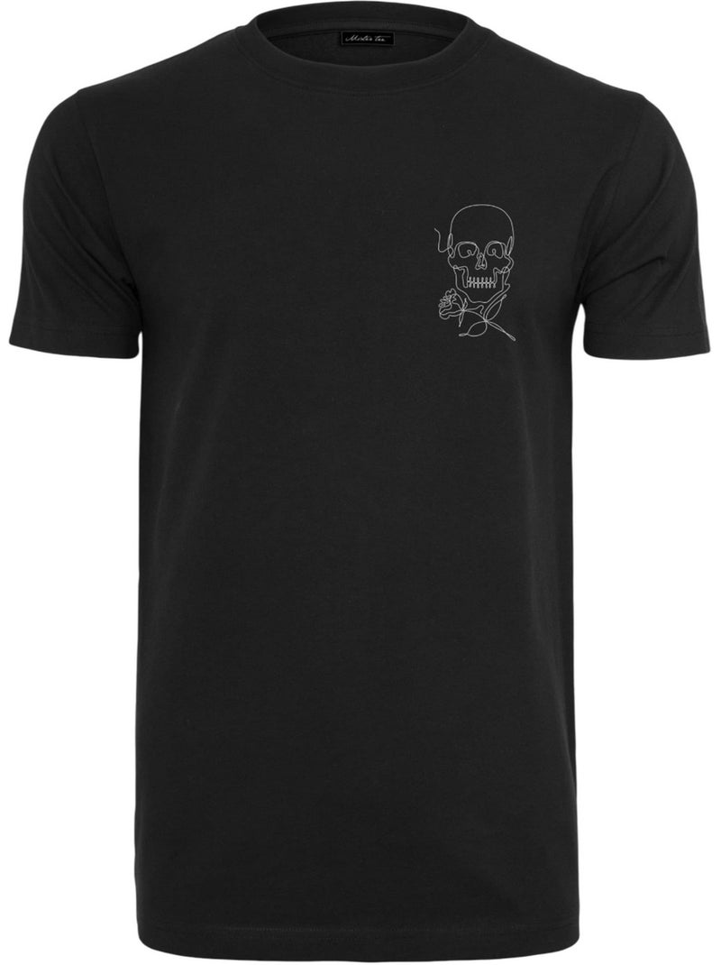 Mister Tee - Camiseta Skull One Line para Hombre Negro - Kiabi
