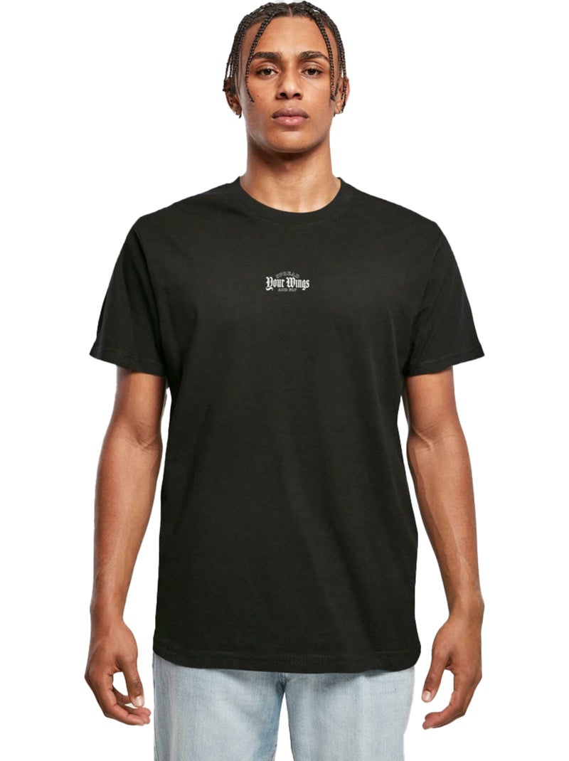 Mister Tee - Camiseta Spread Your Wings And Fly para Hombre Negro - Kiabi