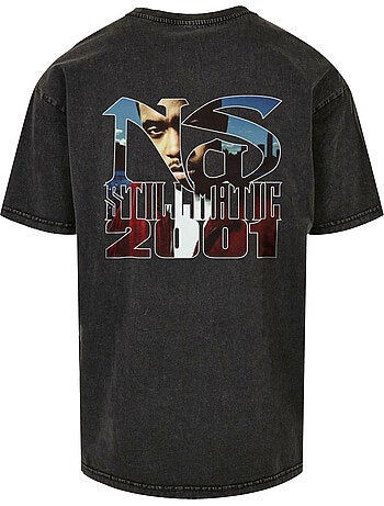 Mister Tee - Camiseta Stillmatic Diseño Nas para Hombre