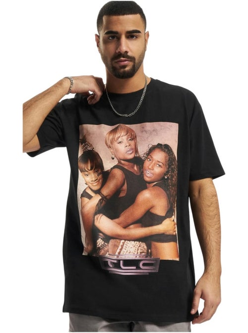 Mister Tee - Camiseta TLC Group Diseño Logotipo para Hombre - Kiabi Mister Tee - Camiseta TLC Group Diseño Logotipo para Hombre - Kiabi