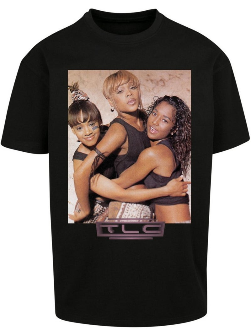 Mister Tee - Camiseta TLC Group Diseño Logotipo para Hombre Negro - Kiabi