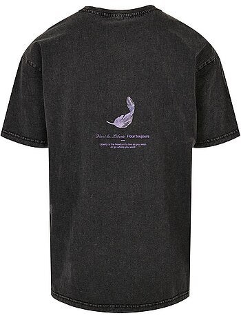 Mister Tee - Camiseta Vive La Liberte para Hombre