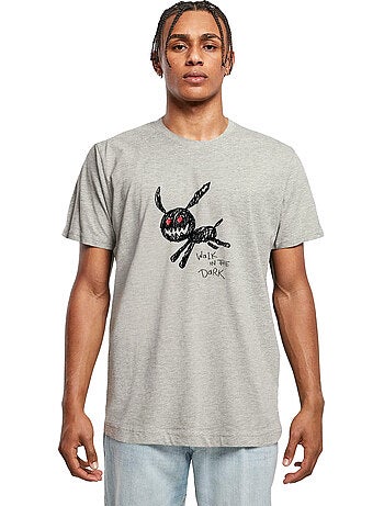 Mister Tee - Camiseta Walk In The Dark Diseño Impreso para Hombre