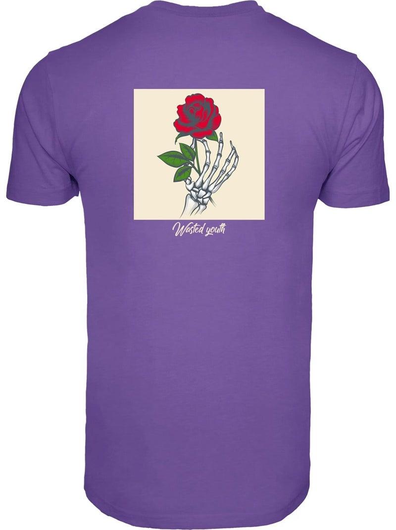 Mister Tee - Camiseta Wasted Youth para Hombre Violeta berenjena - Kiabi
