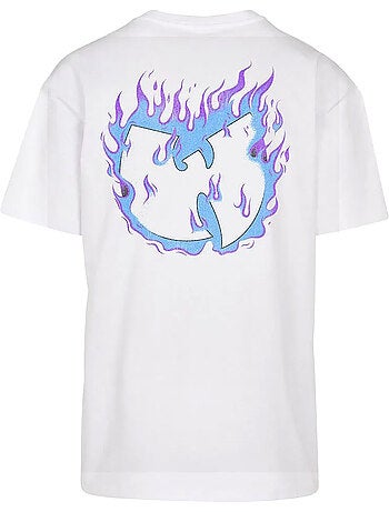 Mister Tee - Camiseta Wu Cloud Diseño Wu-Tang Clan para Hombre