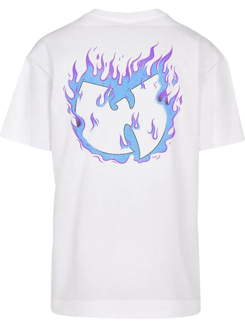 Mister Tee - Camiseta Wu Cloud Diseño Wu-Tang Clan para Hombre Blanco - Kiabi