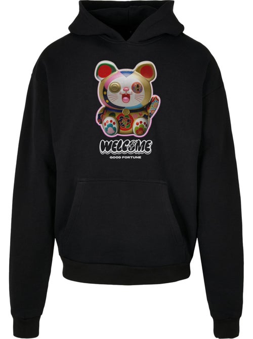 Mister Tee - Sudadera Welcome Cat de Ultrapesada para Hombre - Kiabi Mister Tee - Sudadera Welcome Cat de Ultrapesada para Hombre - Kiabi