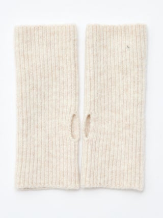 Mitones con puño liso