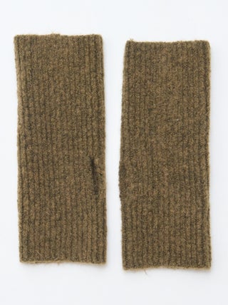 Mitones con puño liso