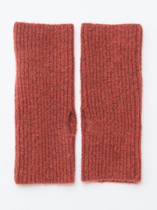 Mitones con puño liso