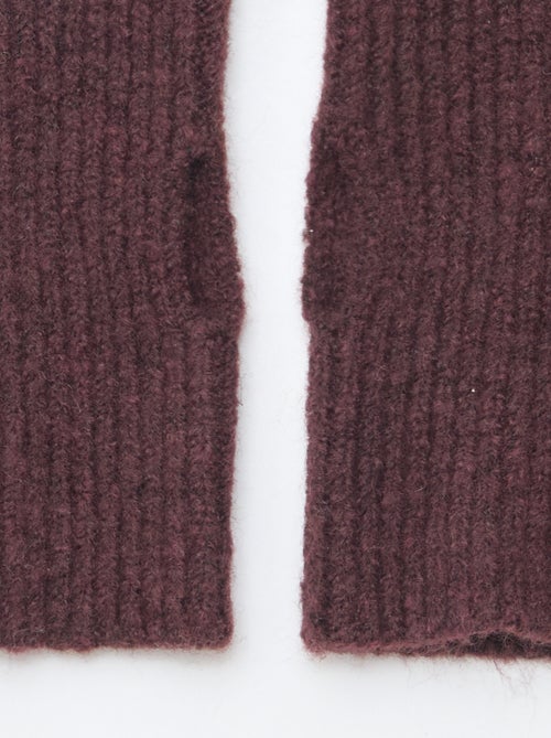 Mitones con puño liso - Kiabi