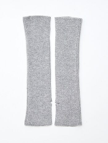 Mitones largos brillantes