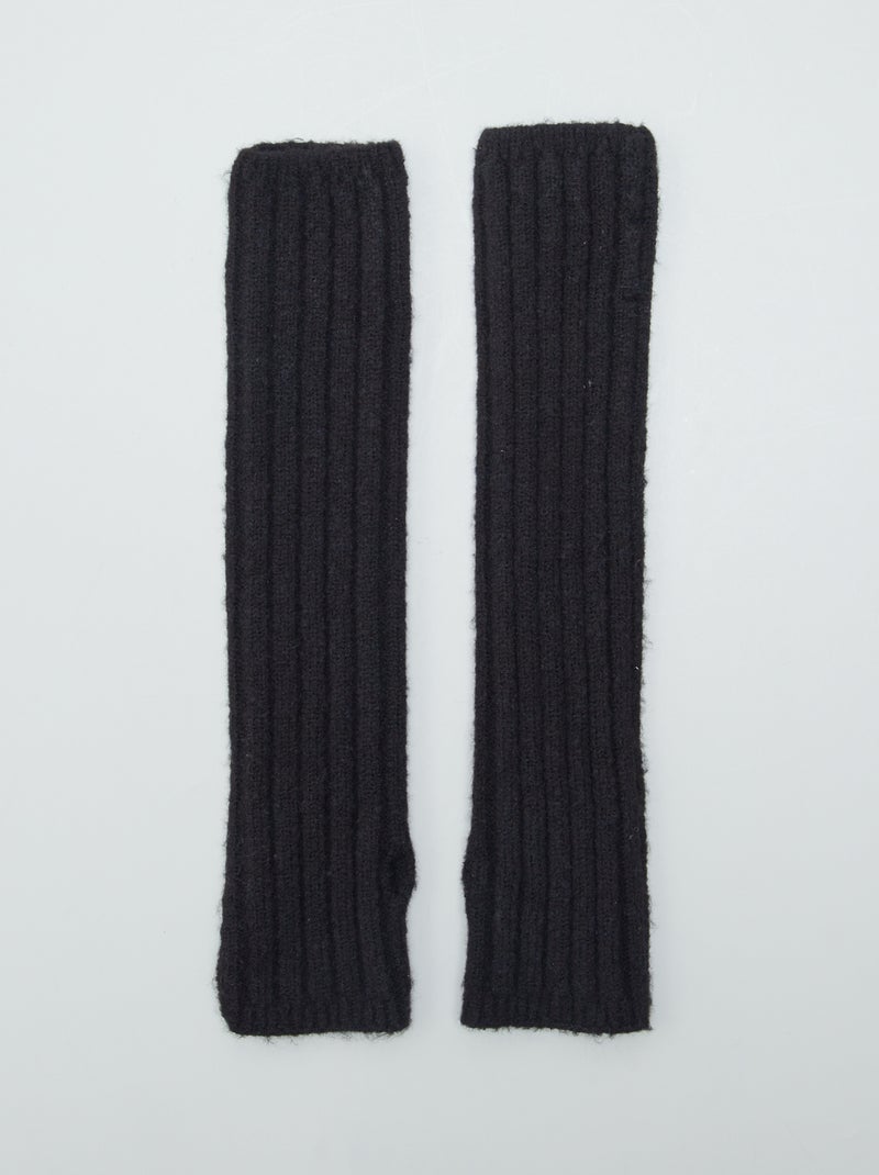 Mitones largos NEGRO - Kiabi