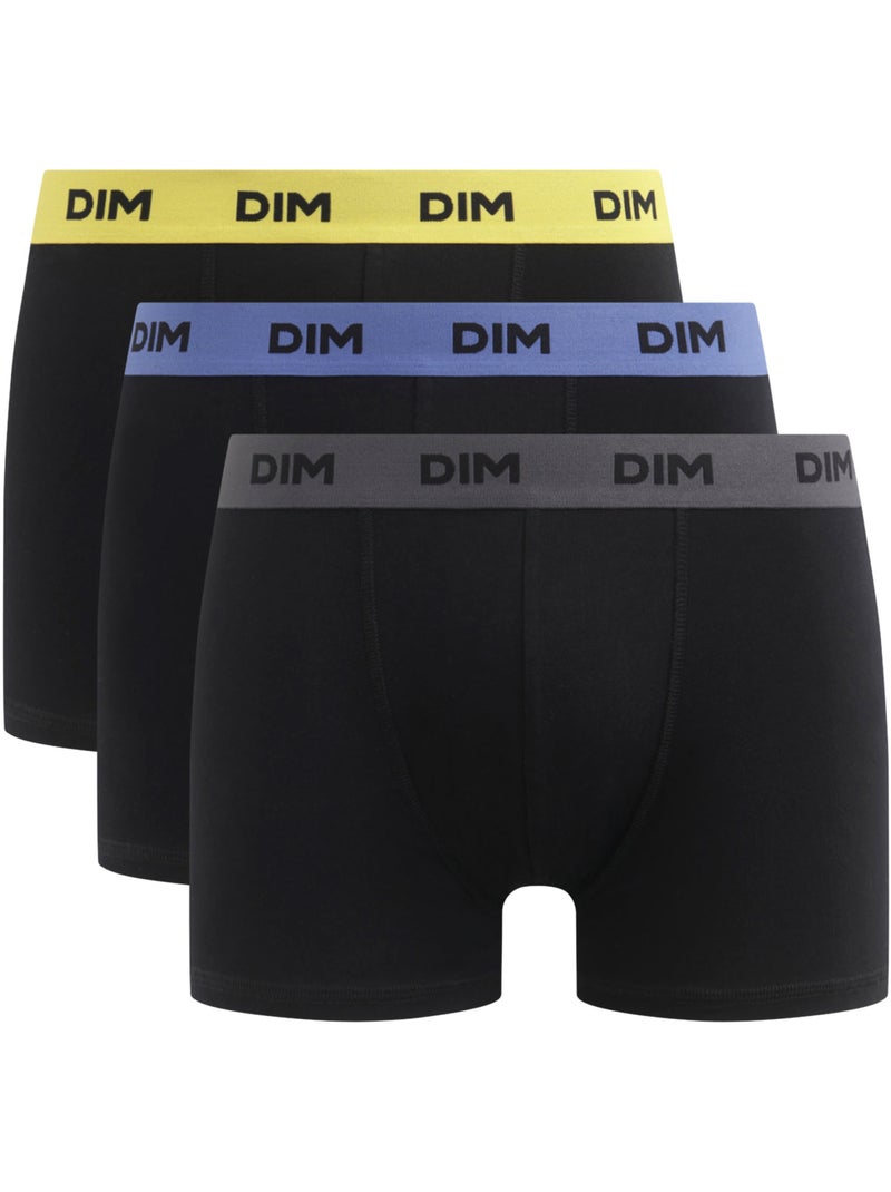Mix & Colors - Pack de 3 Bóxers para Hombre Gris jaspeado - Kiabi