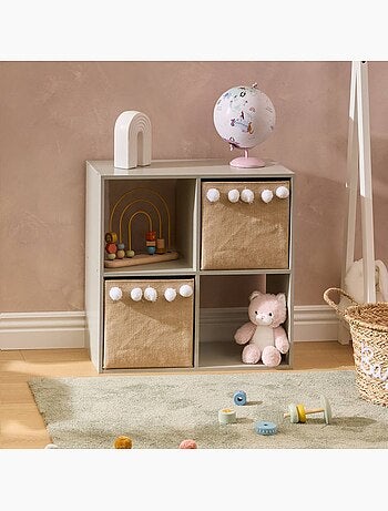 Mix n modul niños 4 estantes verde 63,6x30x63,6 cm