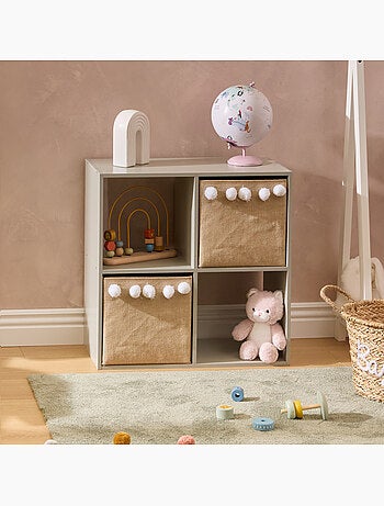 Mix n modul niños 4 estantes verde 63,6x30x63,6 cm